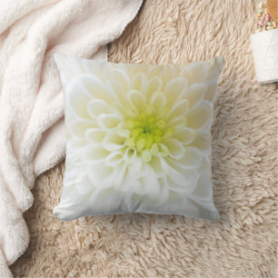 Weiße Blume Kissen