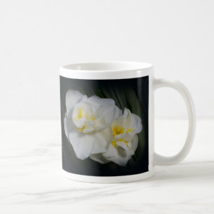 Weiße Blume Tasse
