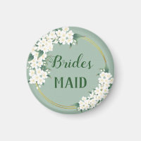 Weiße Blume über die Gastgeschenk Hochzeit von Gre