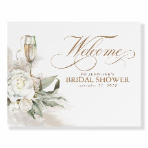 Weiße Blume und Pampas Gras Elegante Willkommen