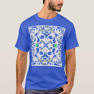 weiße Blumen T-Shirt