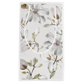 Weiße Blüte Kleine Geschenktüte