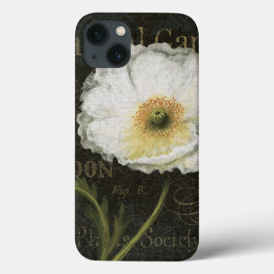 Weiße Blüten und Blätter Case-Mate iPhone Hülle
