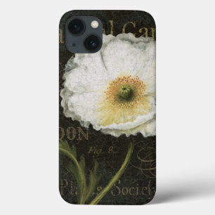 Weiße Blüten und Blätter Case-Mate iPhone Hülle