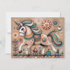 Weiße Böhmervibe Postkarte