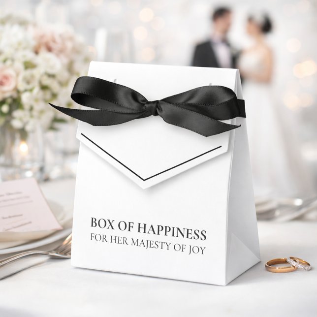 Weiße Box des Glücks für Ihre Majestät Geschenkschachtel (Von Creator hochgeladen)