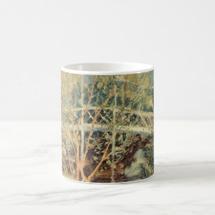 Weiße Brücke von Twachtman, Vintager Impressionism Tasse
