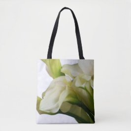 Weiße Calla-Lilien-Taschen-Tasche LK
