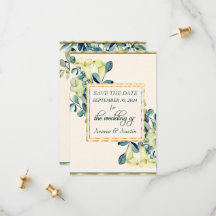 Weiße Calla Lily und Eukalyptus