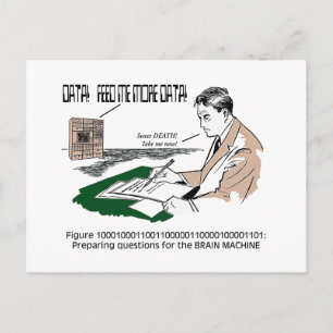 Weiße Clip Art #2 Postkarte