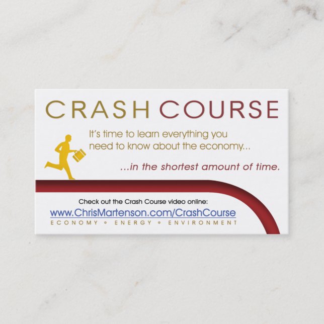 Weiße cmpromo-Karte (allgemein) Visitenkarte (Vorderseite)