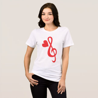 Weiße Damen Grafik T-Shirt Tri-Blend Shirt
