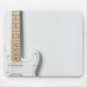 Weiße E-Gitarre 3 Mousepad
