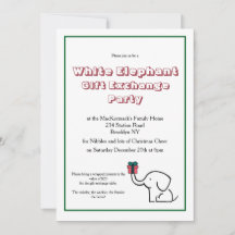Weiße Elefant Geschenktausch Weihnachtsfeier