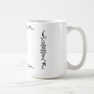 Weiße elegante tasse