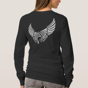 Weiße Engels-Flügel T-Shirt