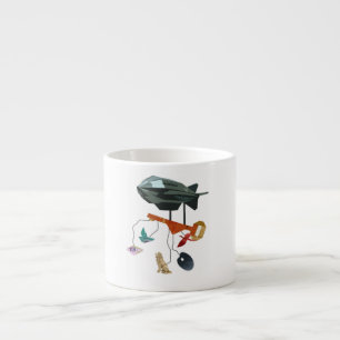 Weiße Espressoschale "Gabriele" Espressotasse