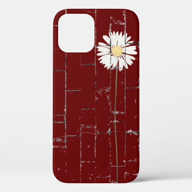 weiße Farbe auf rotem Backstein Case-Mate iPhone Hülle (Rückseite)