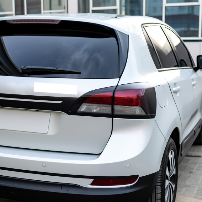 Weiße Farbe Autoaufkleber (Von Creator hochgeladen)