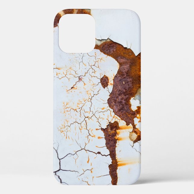 Weiße Farbe gebrochen, rostiges Auto. Case-Mate iPhone Hülle (Rückseite)