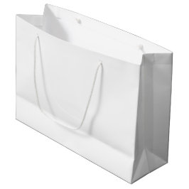 Weiße Farbe Große Geschenktüte