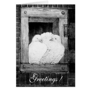 WEISSE FENSTER, schwarz-weiß