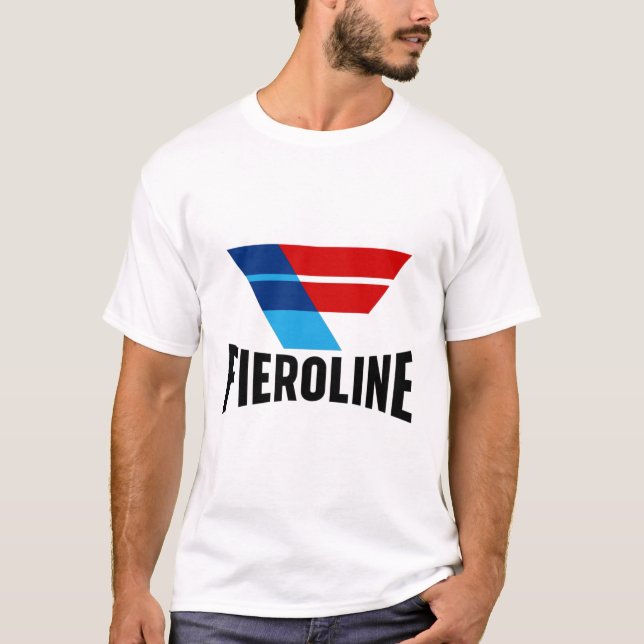 Weiße Fieroline T-Shirt (Vorderseite)