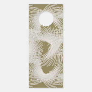 Weiße Flugfedern Türanhänger