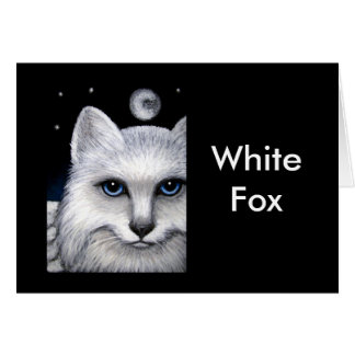 WEISSE FOX-Karte