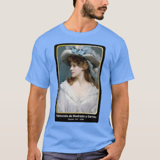 Weiße Frau 1880 Figurative ART T-Shirt