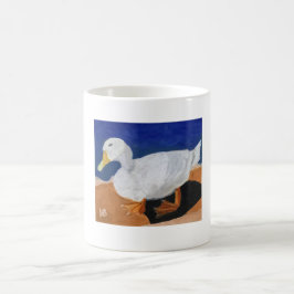 Weiße Gans Kaffeetasse