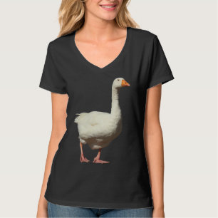 Weiße Gans T-Shirt