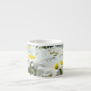 Weiße Gänseblümchen Espresso Tassen Daisies