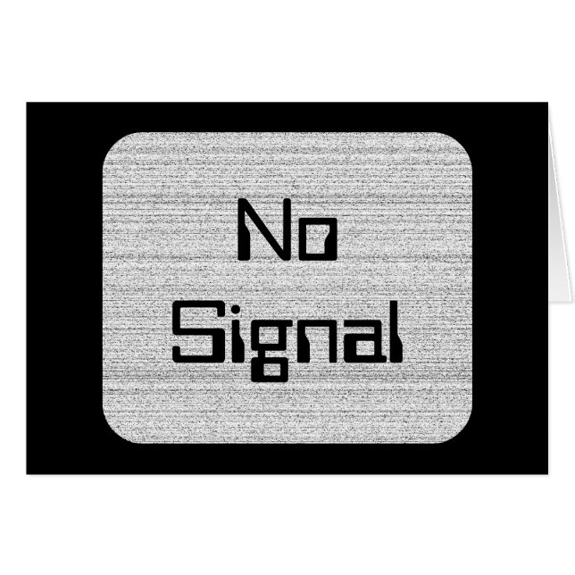 Weiße Geräusche. Schwarzweiss-Snowy-Korn (Vorderseite (Horizontal))