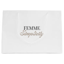 Weiße Geschenktüte