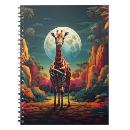 Weiße Giraffe World | Notizblock