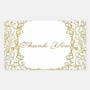 Weiße Goldene Königliche Burg Märchen Prinzessin G Rechteckiger Aufkleber