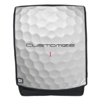 Weiße Golfball-Textur mit Grübchen, benutzerdefini