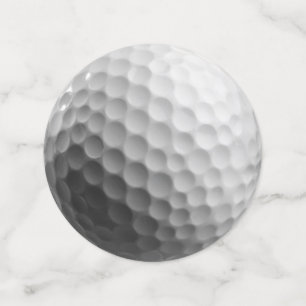 Weiße Golfbälle Konfetti