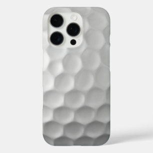 Weiße golfballstruktur mit dimpeln iPhone 16 pro hülle