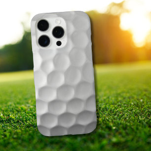 Weiße golfballstruktur mit dimpeln iPhone 16 pro max hülle