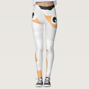 Weiße graue Mumie vergewaltigt halloween Leggings