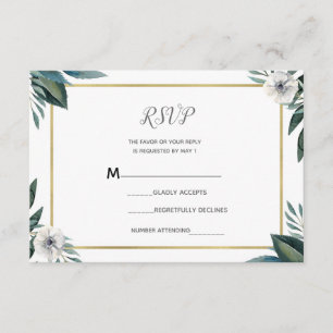 Weiße grüne Blätter-Anemone Blumen-UAWG Antwort