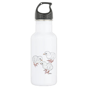 Weiße Guinea-Küken Trinkflasche
