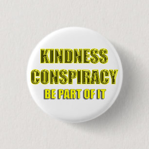 weiße Güteverschwörung Button