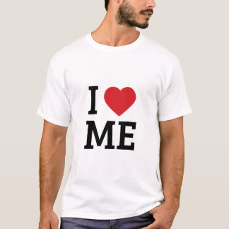 Weiße Halbarm-T-Shirt mit Liebesdesign T-Shirt