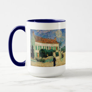 Weiße Hausnacht Van Gogh Tasse