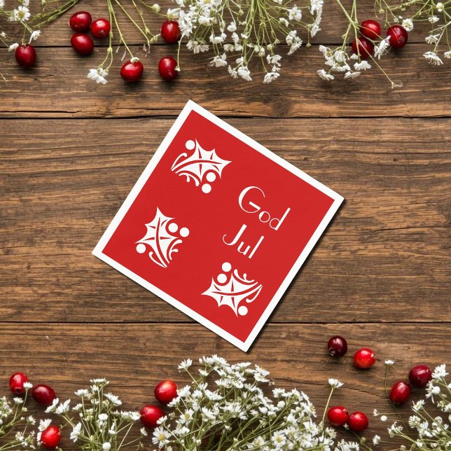 weiße Heilige in Rot Serviette (Von Creator hochgeladen)