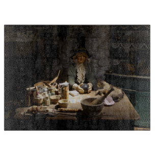 Weiße Hexenküchenmuseum, Hexerei & MAGIE Schneidebrett