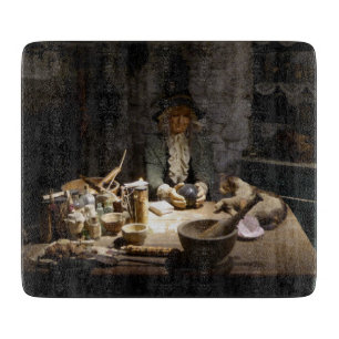 Weiße Hexenküchenmuseum, Hexerei & MAGIE Schneidebrett